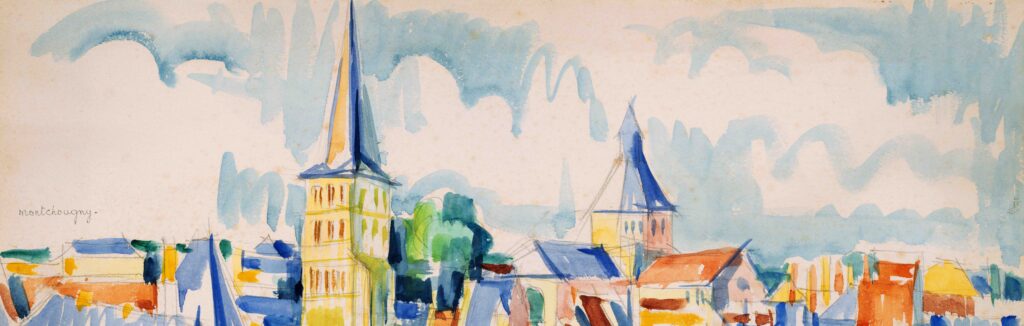 Aquarelle de Montchougny